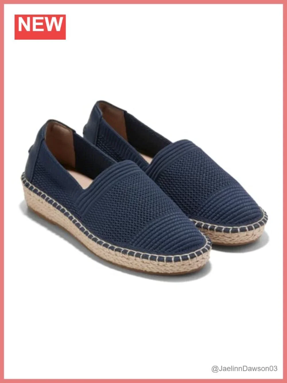 Women's Slip-On Espadrille Loafers with Cloudfeel Cushioning